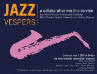 JAZZ VESPERS -- A Collaborative Worship Service