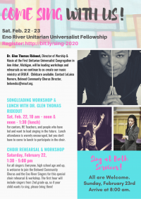 Songleading Workshop with Dr. Glen Thomas Rideout 